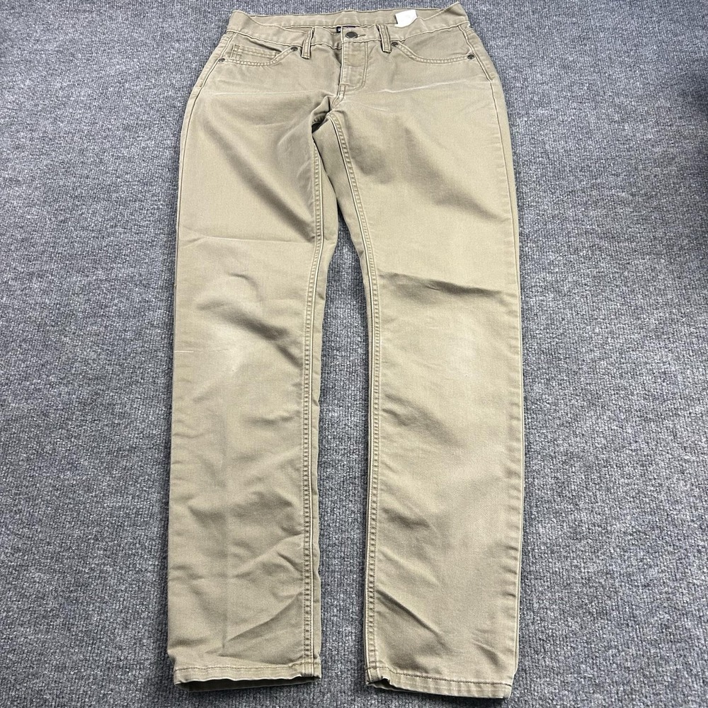 Patagonia Pants Womens 8 Beige Organic Cotton Twill Straight Leg Khakis Casual